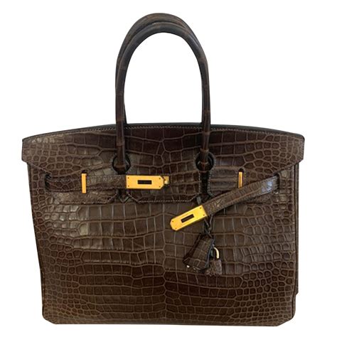 hermes coccodrillo prezzo|Hermes handbags crocodile.